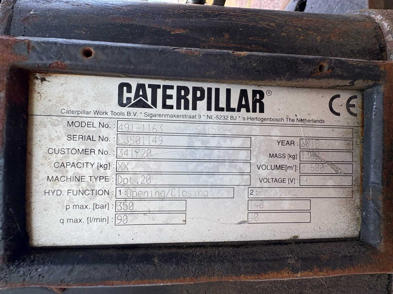 Κατασκευή μηχανήματα Caterpillar / CAT MH 3022: φωτογραφία 33