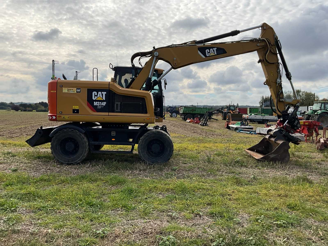 Caterpillar M314F - Τροχοφόρος εκσκαφέας: φωτογραφία 3 Caterpillar M314F - Τροχοφόρος εκσκαφέας: φωτογραφία 3