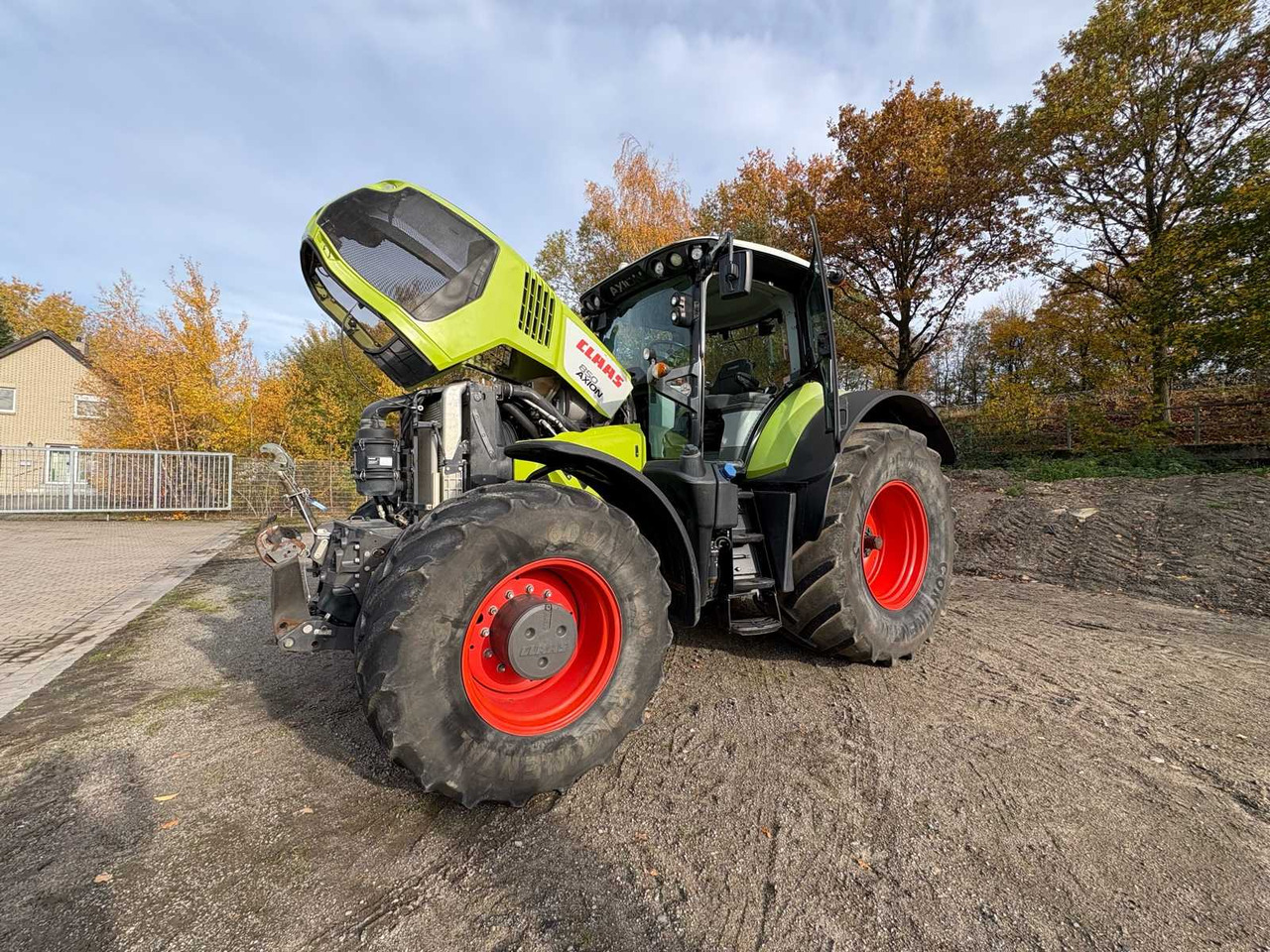 Τρακτέρ Claas CLAAS ARION 850 C-MATIC FARM TRACTOR WITH ALL-WHEEL DRIVE: φωτογραφία 9