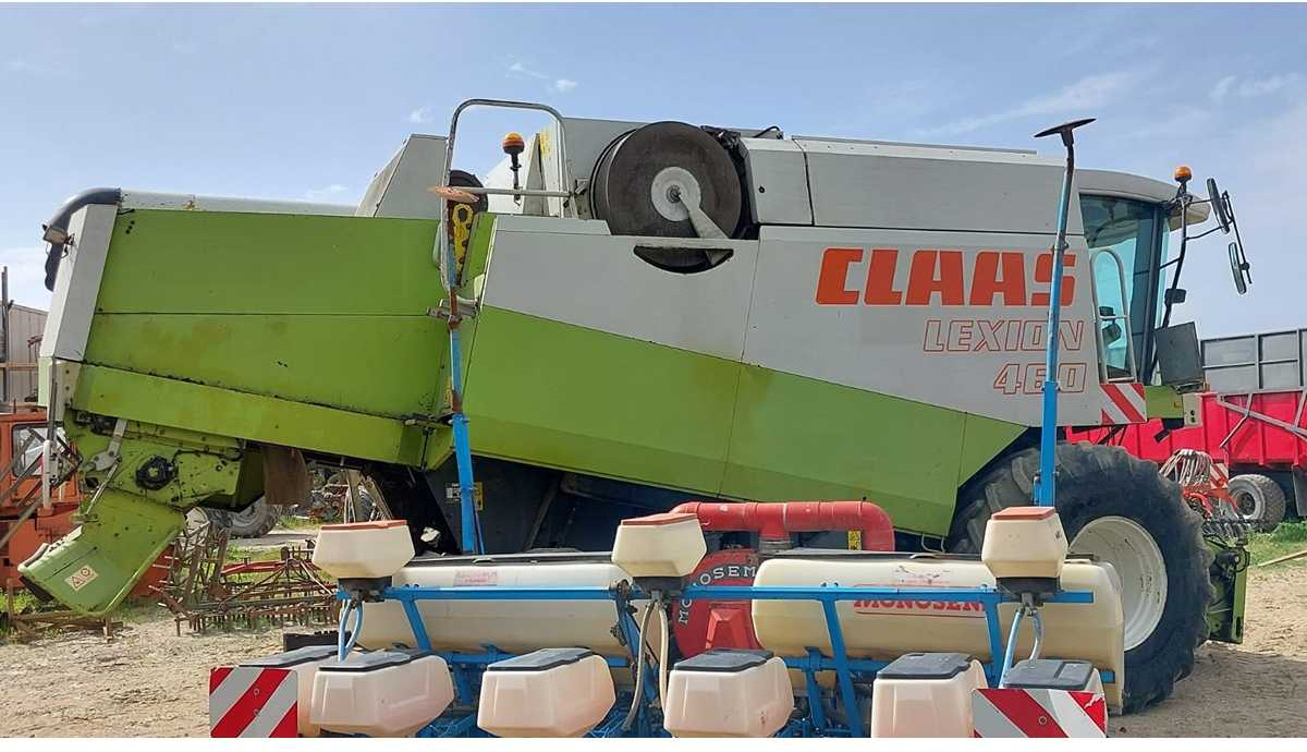 Claas Lexion 460 - Θεριζοαλωνιστική μηχανή: φωτογραφία 3 Claas Lexion 460 - Θεριζοαλωνιστική μηχανή: φωτογραφία 3
