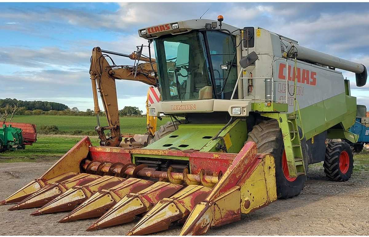 Claas Lexion 460 - Θεριζοαλωνιστική μηχανή: φωτογραφία 3 Claas Lexion 460 - Θεριζοαλωνιστική μηχανή: φωτογραφία 3