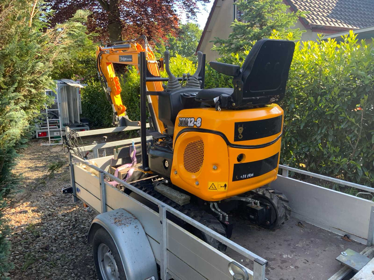 Crawler Excavator XN12-8 - Μίνι εκσκαφέας: φωτογραφία 4 Crawler Excavator XN12-8 - Μίνι εκσκαφέας: φωτογραφία 4