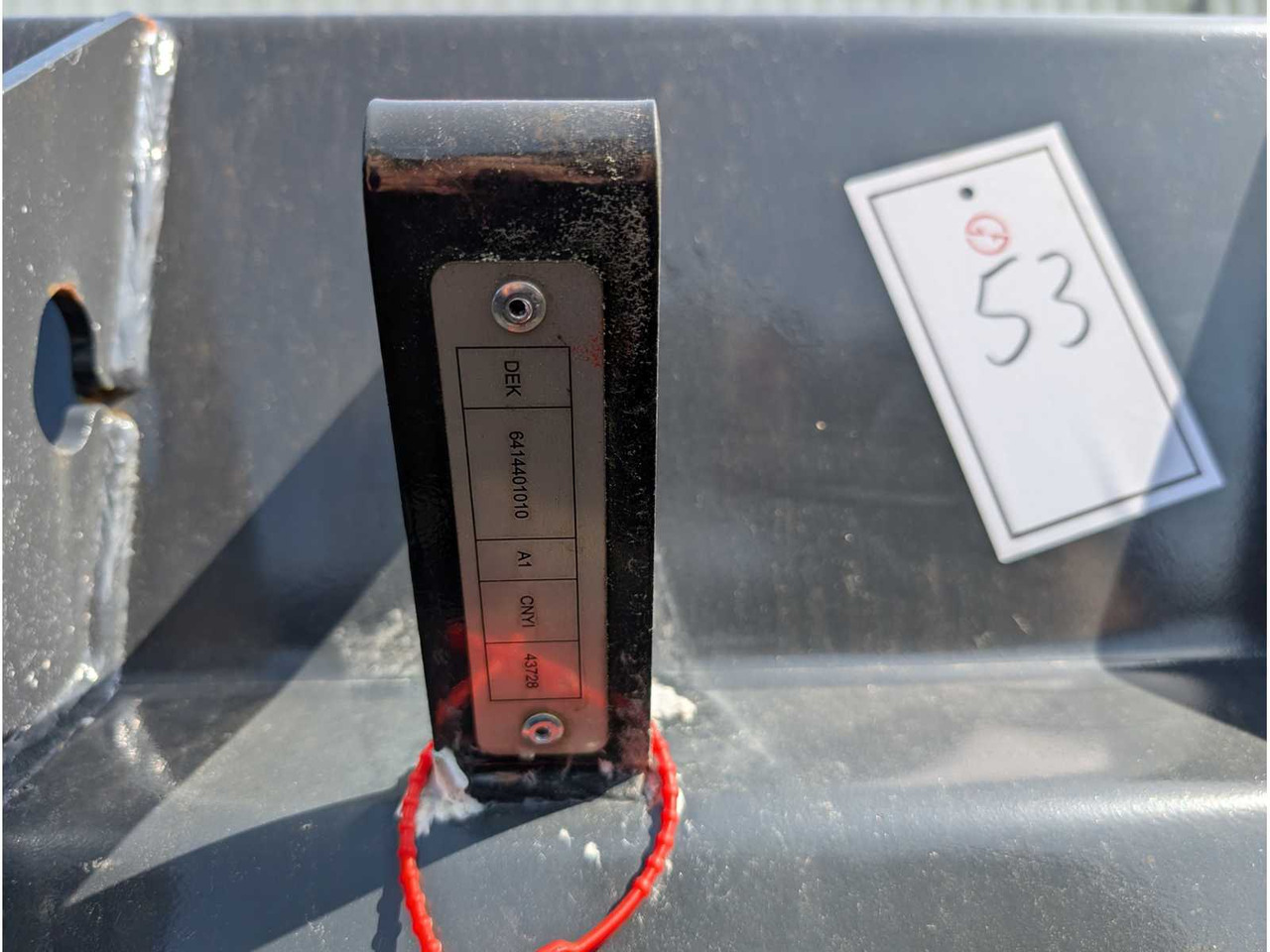 DEKPOL STEEL SP. Z.O.O. LOADING BUCKET WITH TEETH - AS - 1850 MM - 0.80 CBM - Ελαστιχοφόρος φορτωτής: φωτογραφία 2 DEKPOL STEEL SP. Z.O.O. LOADING BUCKET WITH TEETH - AS - 1850 MM - 0.80 CBM - Ελαστιχοφόρος φορτωτής: φωτογραφία 2