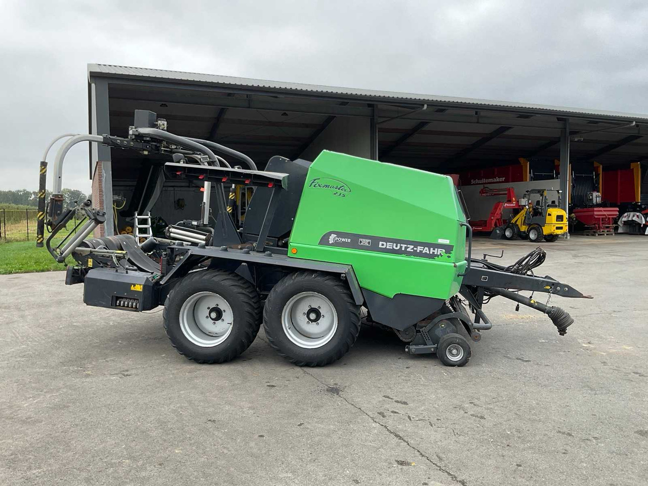 Deutz-Fahr Fixmaster 235 - Χορτοδετική μηχανή στρόγγυλης μπάλας, Μηχάνημα περιτύλιξης: φωτογραφία 5 Deutz-Fahr Fixmaster 235 - Χορτοδετική μηχανή στρόγγυλης μπάλας, Μηχάνημα περιτύλιξης: φωτογραφία 5