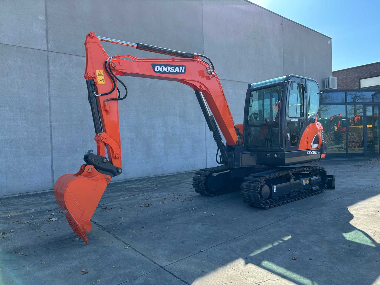 Doosan DX55-9C - Ερπυστριοφόρος εκσκαφέας: φωτογραφία 1 Doosan DX55-9C - Ερπυστριοφόρος εκσκαφέας: φωτογραφία 1