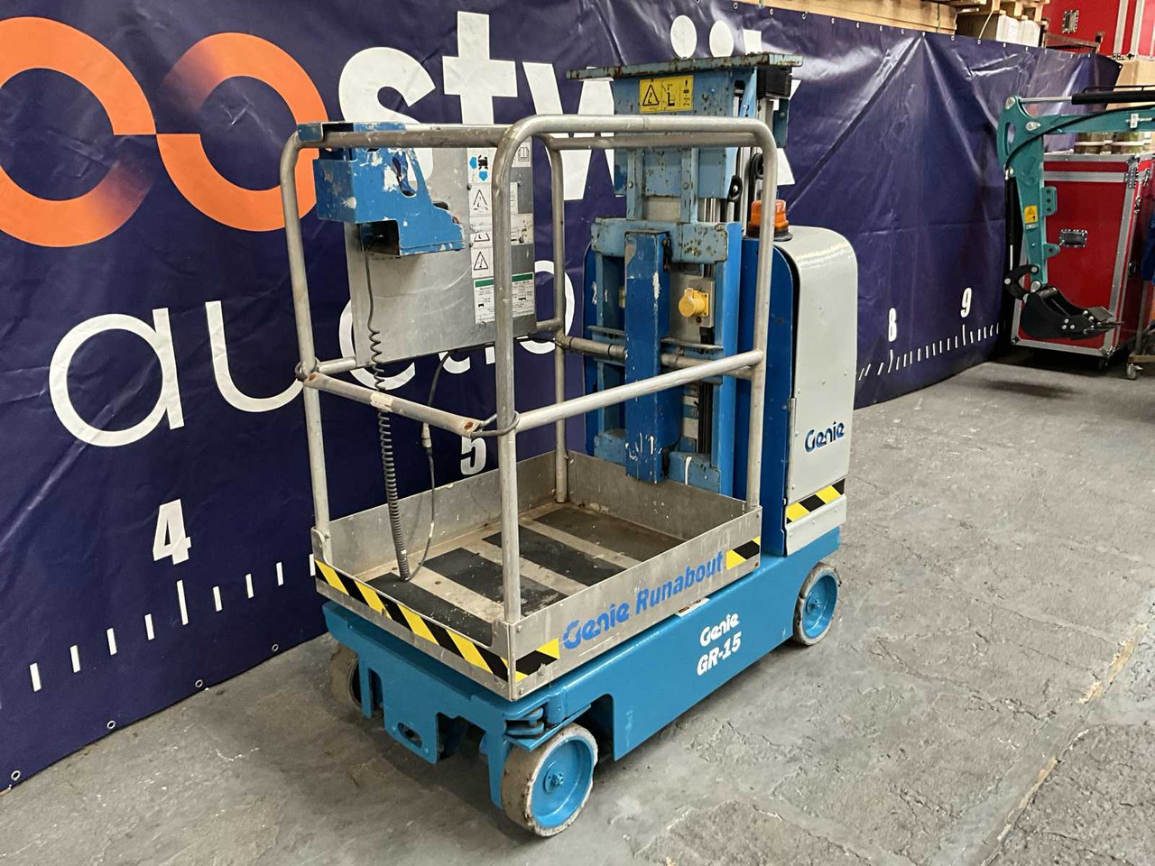 Genie GR-15 - Πλατφόρμα εναέρια: φωτογραφία 4 Genie GR-15 - Πλατφόρμα εναέρια: φωτογραφία 4