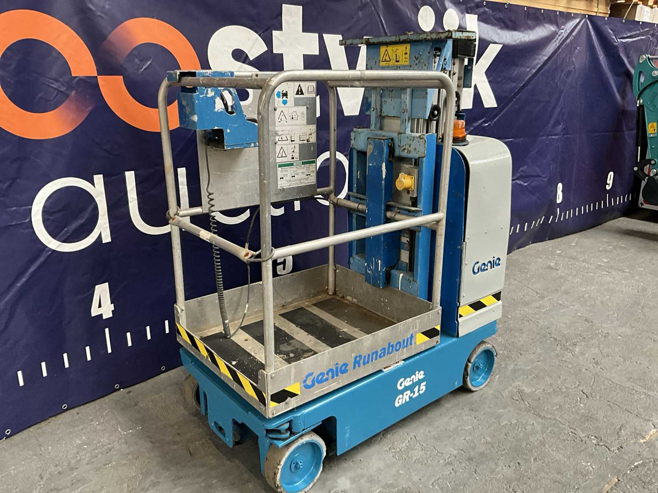 Genie GR-15 - Πλατφόρμα εναέρια: φωτογραφία 5 Genie GR-15 - Πλατφόρμα εναέρια: φωτογραφία 5