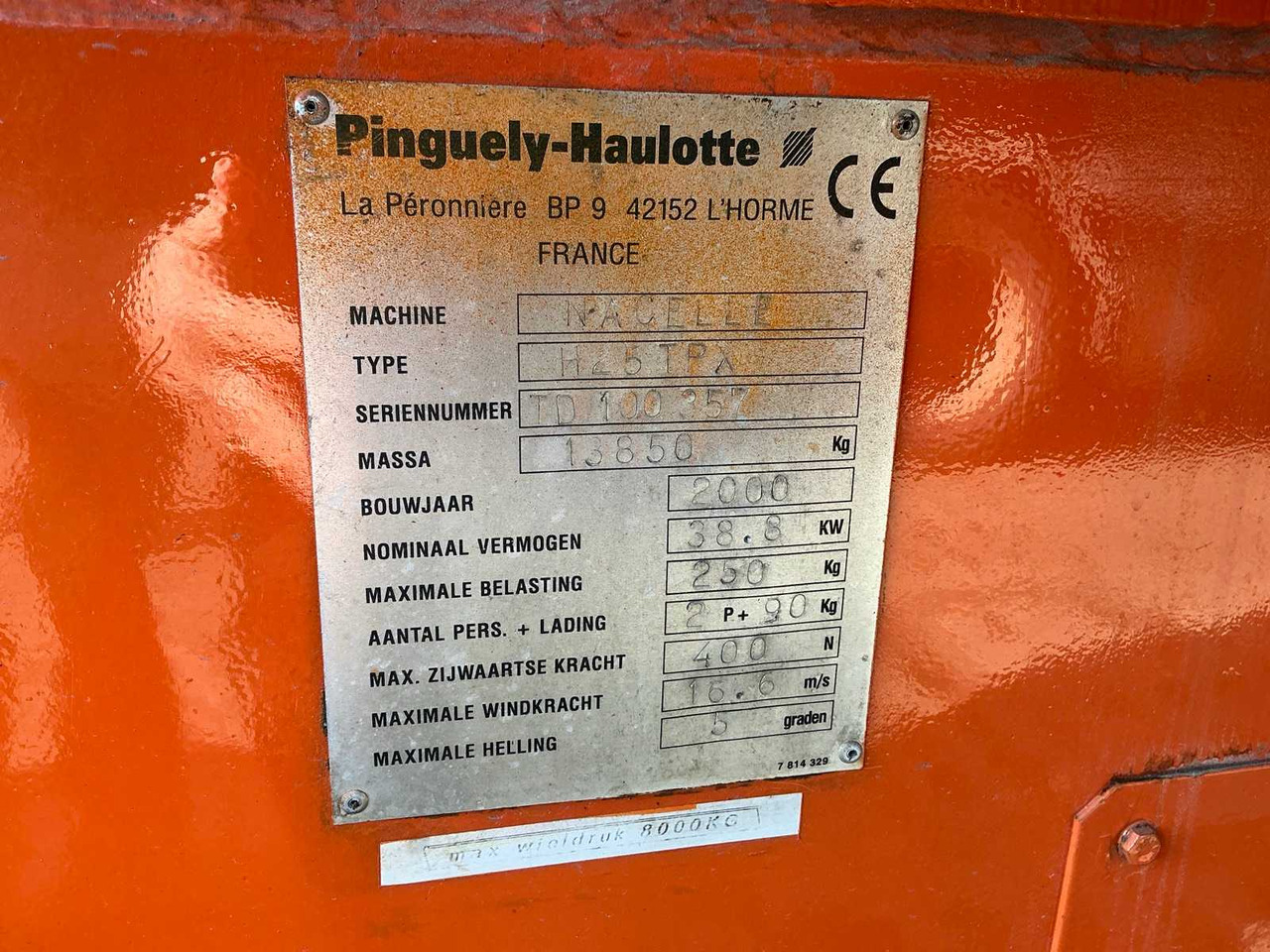 HAULOTTE H25TPX - Πλατφόρμα εναέρια: φωτογραφία 3 HAULOTTE H25TPX - Πλατφόρμα εναέρια: φωτογραφία 3