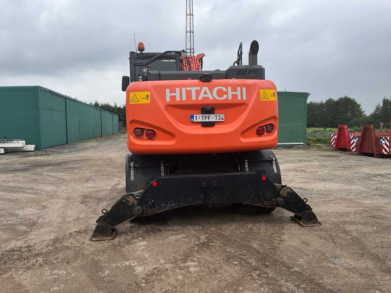 Hitachi ZAXIS 170W-6 - Τροχοφόρος εκσκαφέας: φωτογραφία 4 Hitachi ZAXIS 170W-6 - Τροχοφόρος εκσκαφέας: φωτογραφία 4