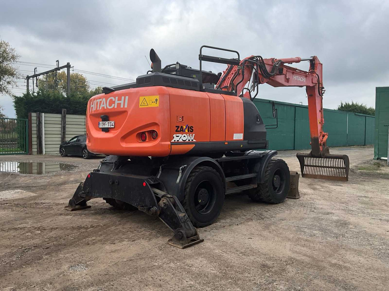 Hitachi ZAXIS 170W-6 - Τροχοφόρος εκσκαφέας: φωτογραφία 5 Hitachi ZAXIS 170W-6 - Τροχοφόρος εκσκαφέας: φωτογραφία 5