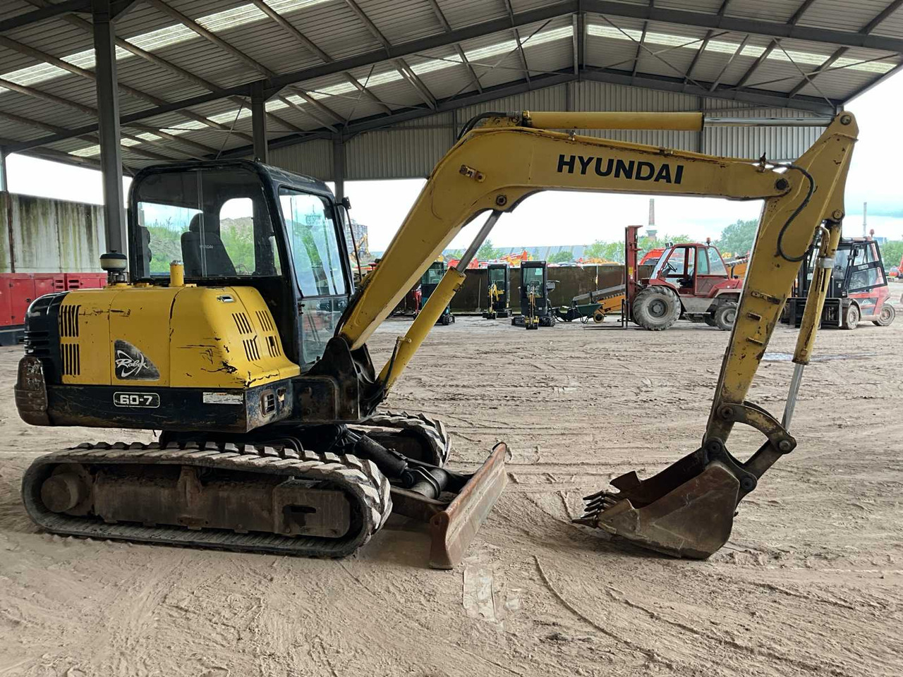 Hyundai R60-7 - Ερπυστριοφόρος εκσκαφέας: φωτογραφία 3 Hyundai R60-7 - Ερπυστριοφόρος εκσκαφέας: φωτογραφία 3
