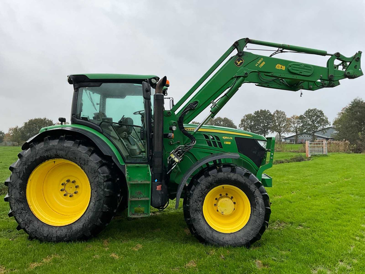 John Deere 6150R Autopower - Τρακτέρ: φωτογραφία 5 John Deere 6150R Autopower - Τρακτέρ: φωτογραφία 5