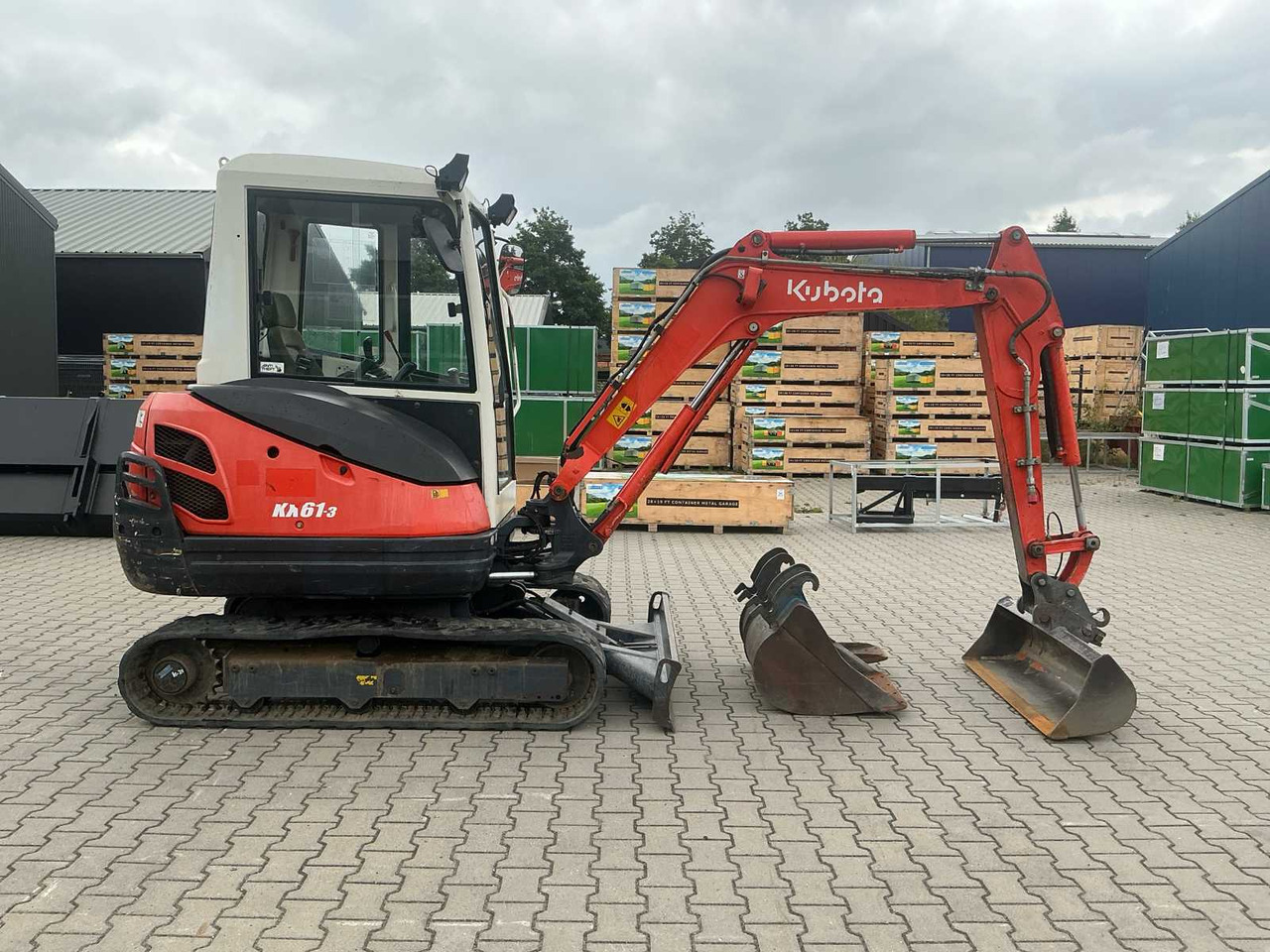 KUBOTA KX61-3 MIDI EXCAVATOR (3702 H.!) - Εκσκαφέας: φωτογραφία 4 KUBOTA KX61-3 MIDI EXCAVATOR (3702 H.!) - Εκσκαφέας: φωτογραφία 4