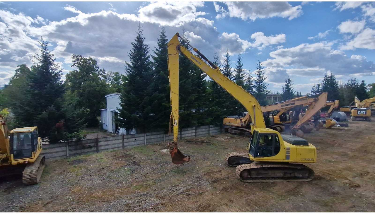 Komatsu 2002 KOMATSU PC 210 LC LONG REACH TRACKED EXCAVATOR - Ερπυστριοφόρος εκσκαφέας: φωτογραφία 1 Komatsu 2002 KOMATSU PC 210 LC LONG REACH TRACKED EXCAVATOR - Ερπυστριοφόρος εκσκαφέας: φωτογραφία 1