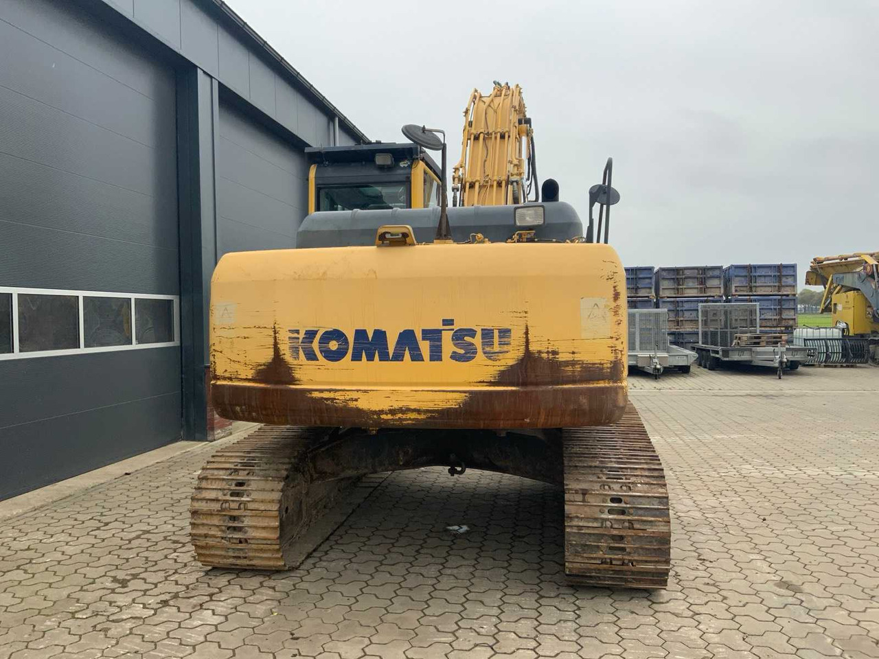 Komatsu 210 - Ερπυστριοφόρος εκσκαφέας: φωτογραφία 3 Komatsu 210 - Ερπυστριοφόρος εκσκαφέας: φωτογραφία 3