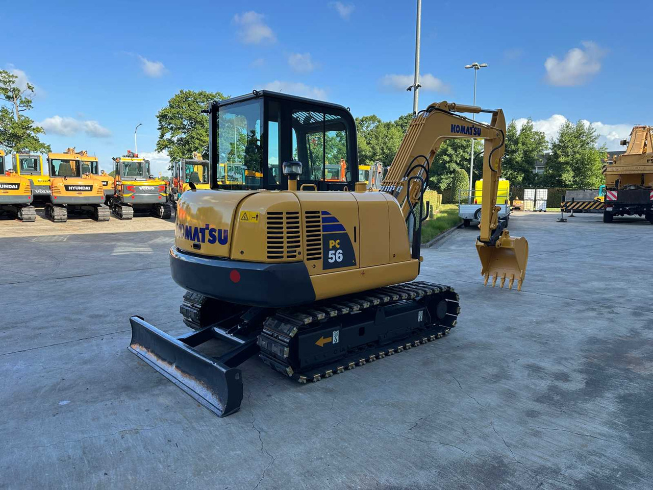 Komatsu PC56-7 - Ερπυστριοφόρος εκσκαφέας: φωτογραφία 4 Komatsu PC56-7 - Ερπυστριοφόρος εκσκαφέας: φωτογραφία 4