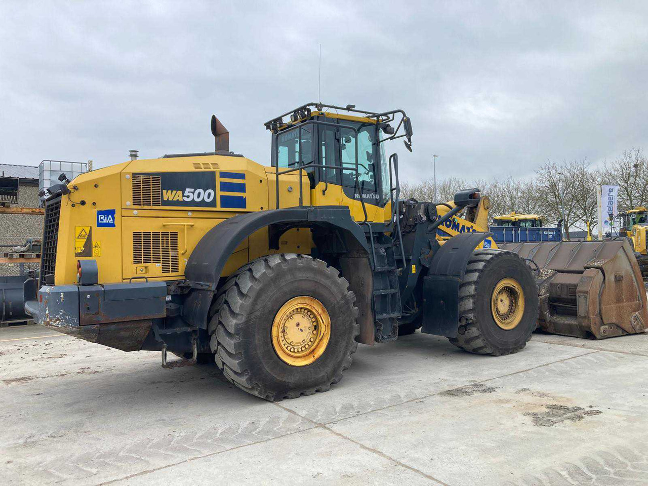 Komatsu WA500-8 - Ελαστιχοφόρος φορτωτής: φωτογραφία 3 Komatsu WA500-8 - Ελαστιχοφόρος φορτωτής: φωτογραφία 3