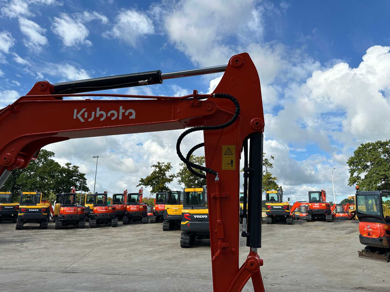 Ερπυστριοφόρος εκσκαφέας Kubota KX155-3: φωτογραφία 12