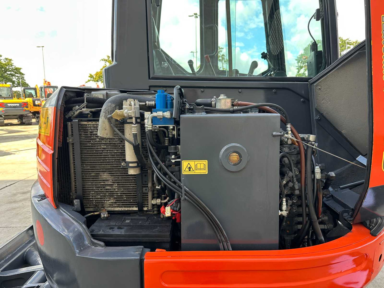 Ερπυστριοφόρος εκσκαφέας Kubota KX155-3: φωτογραφία 22