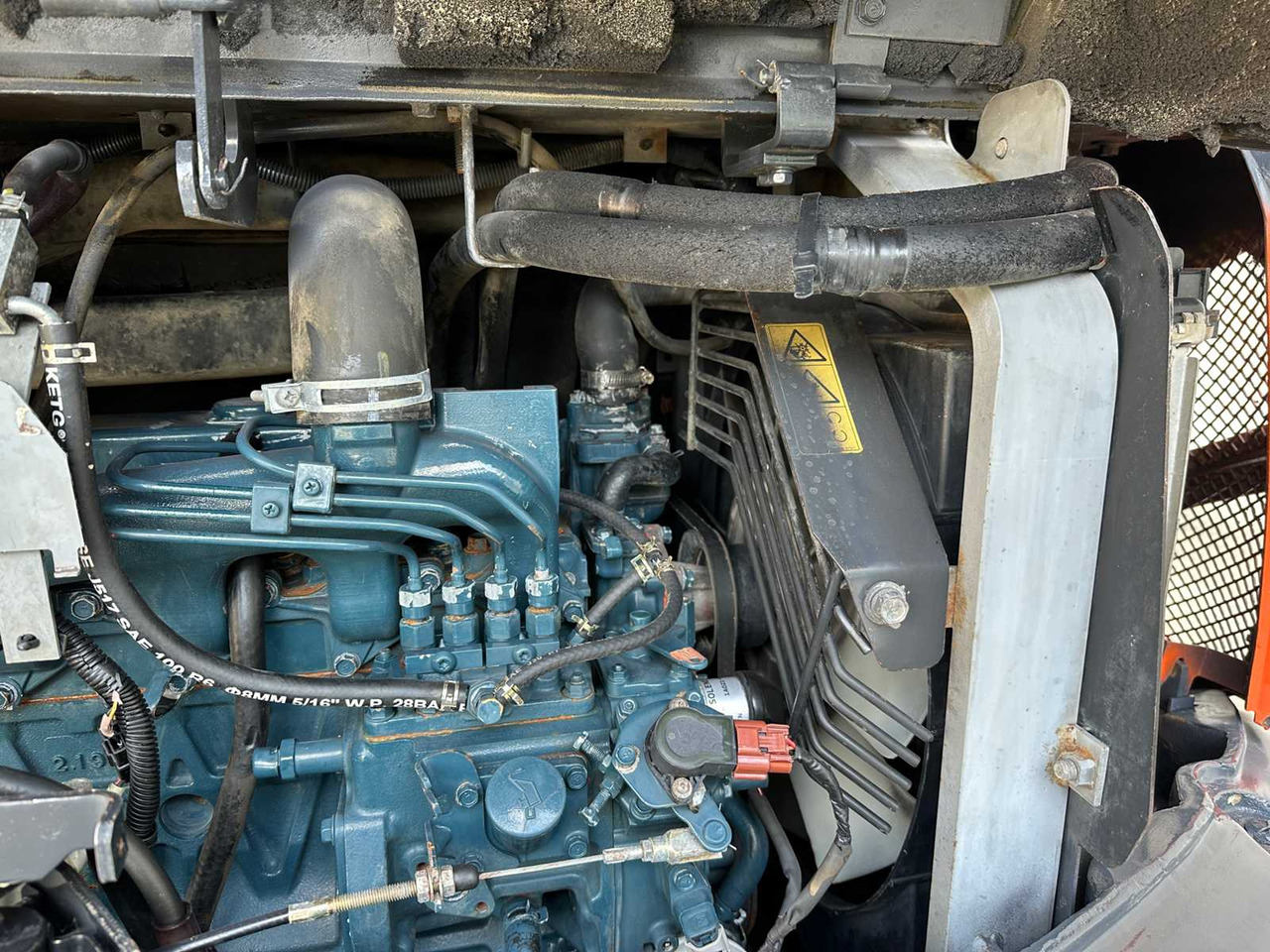 Ερπυστριοφόρος εκσκαφέας Kubota KX155-3: φωτογραφία 30
