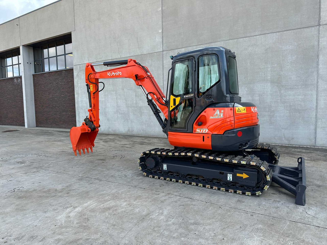 Ερπυστριοφόρος εκσκαφέας Kubota KX155-3: φωτογραφία 6
