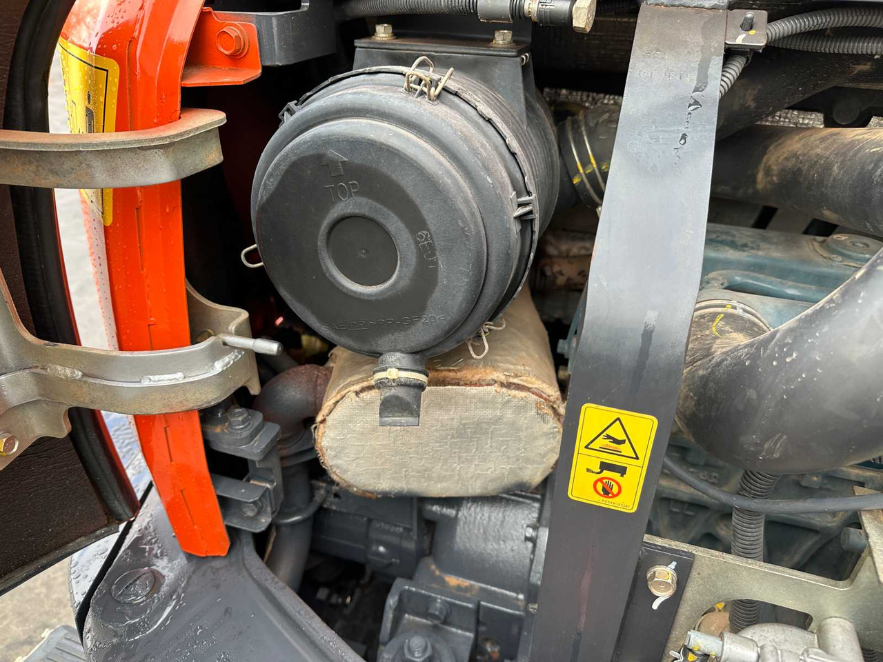 Ερπυστριοφόρος εκσκαφέας Kubota KX155-5: φωτογραφία 31
