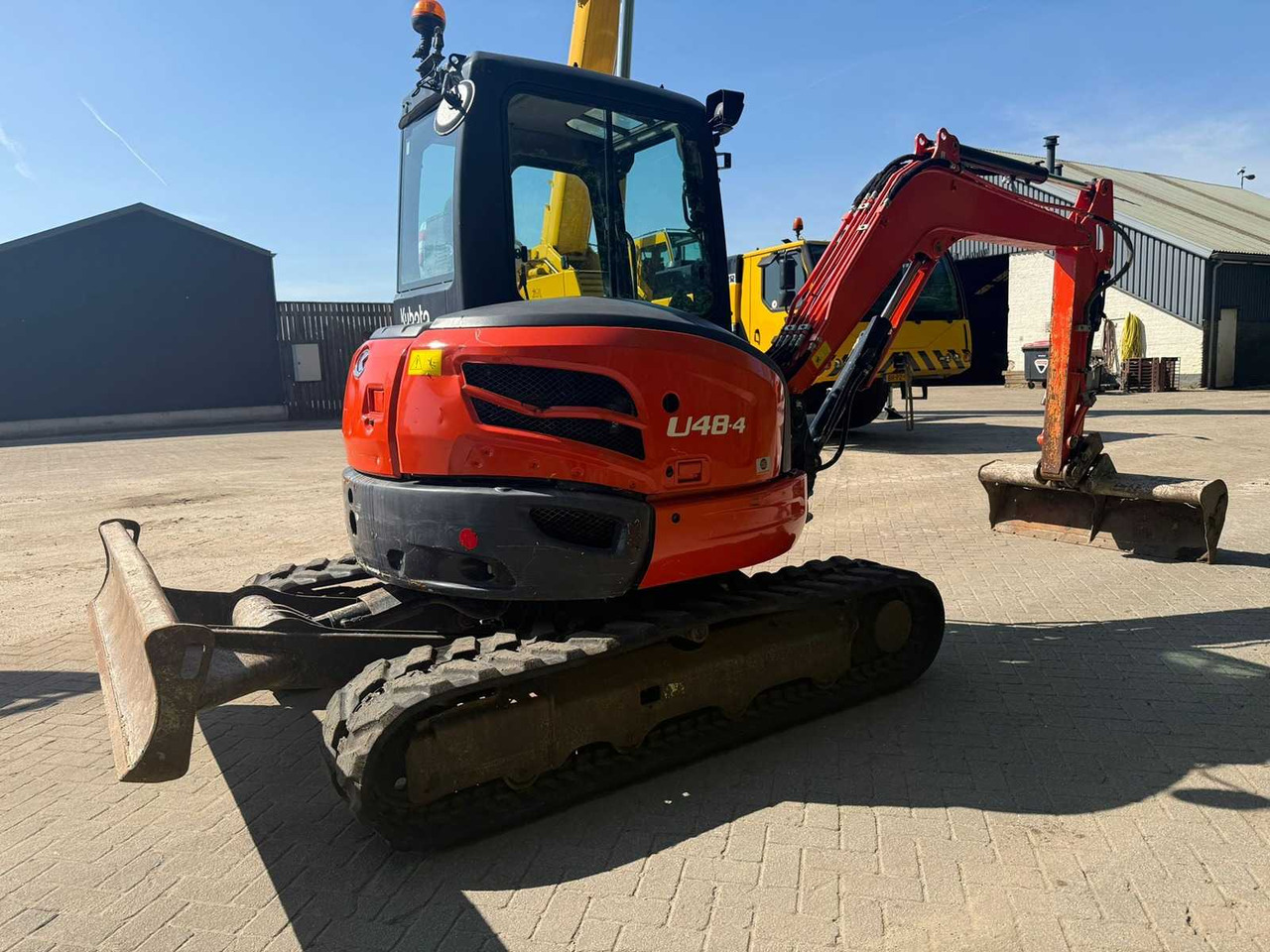 Ερπυστριοφόρος εκσκαφέας Kubota KX48-4: φωτογραφία 6