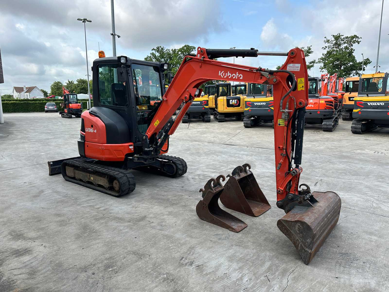 Kubota U36-4 - Μίνι εκσκαφέας: φωτογραφία 3 Kubota U36-4 - Μίνι εκσκαφέας: φωτογραφία 3
