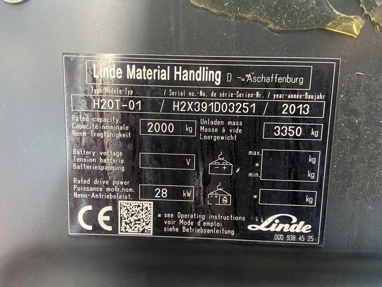 Περονοφόρο όχημα LINDE - 2013 - H20T - FORKLIFT TRUCK - SIDE-SHIFT: φωτογραφία 12