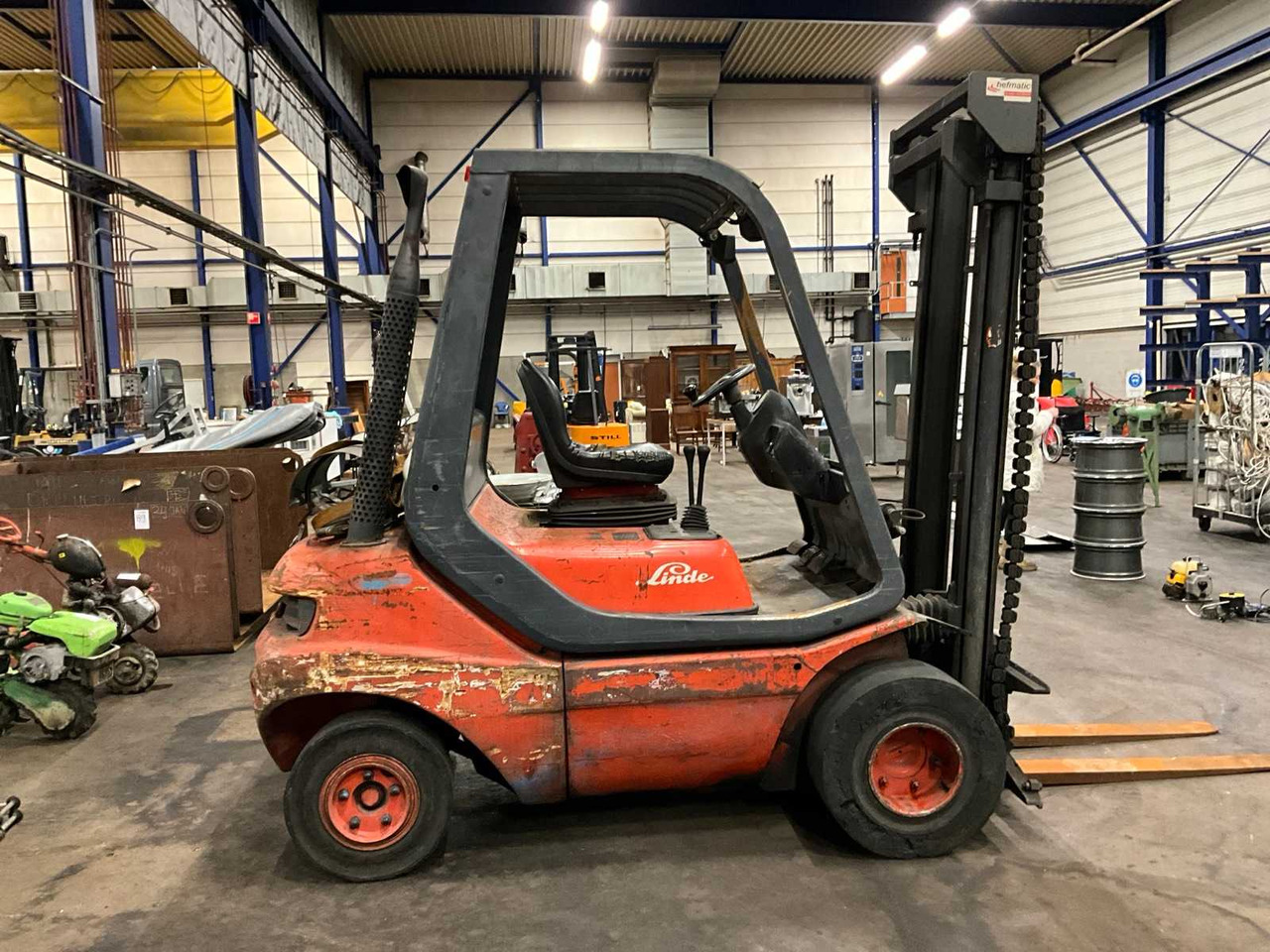 LINDE H20T-02 FORKLIFT - Περονοφόρο όχημα: φωτογραφία 4 LINDE H20T-02 FORKLIFT - Περονοφόρο όχημα: φωτογραφία 4