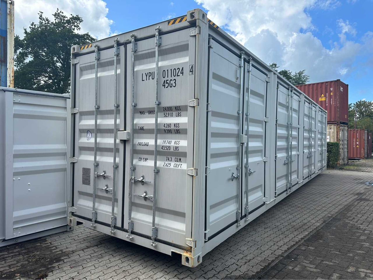 LYPU 40 ft High Cube - Εμπορευματοκιβώτιο: φωτογραφία 4 LYPU 40 ft High Cube - Εμπορευματοκιβώτιο: φωτογραφία 4