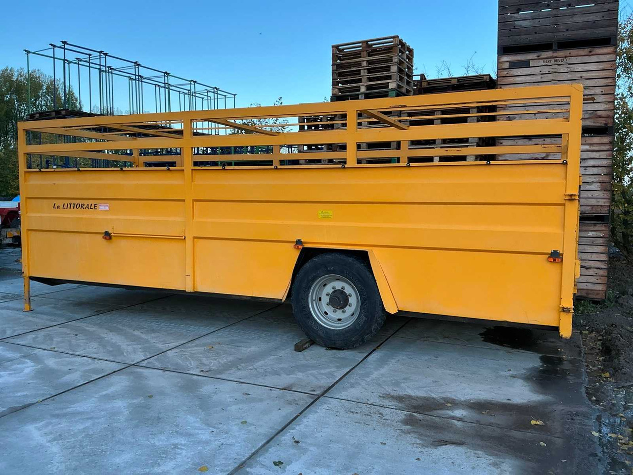 La Littorale BE7 - Ρυμούλκα μεταφορά ζώων: φωτογραφία 5 La Littorale BE7 - Ρυμούλκα μεταφορά ζώων: φωτογραφία 5