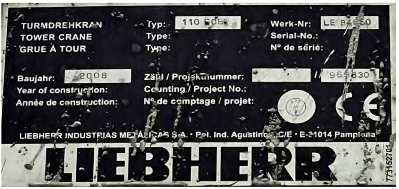 Liebherr 110 EC-B 6 FR.tronic - Πυργογερανός: φωτογραφία 5 Liebherr 110 EC-B 6 FR.tronic - Πυργογερανός: φωτογραφία 5