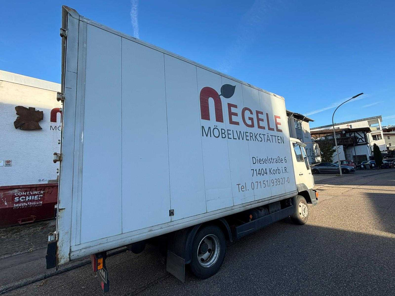 MAN 8-163 / L 2000 TRUCK WITH BOX - Φορτηγό: φωτογραφία 4 MAN 8-163 / L 2000 TRUCK WITH BOX - Φορτηγό: φωτογραφία 4