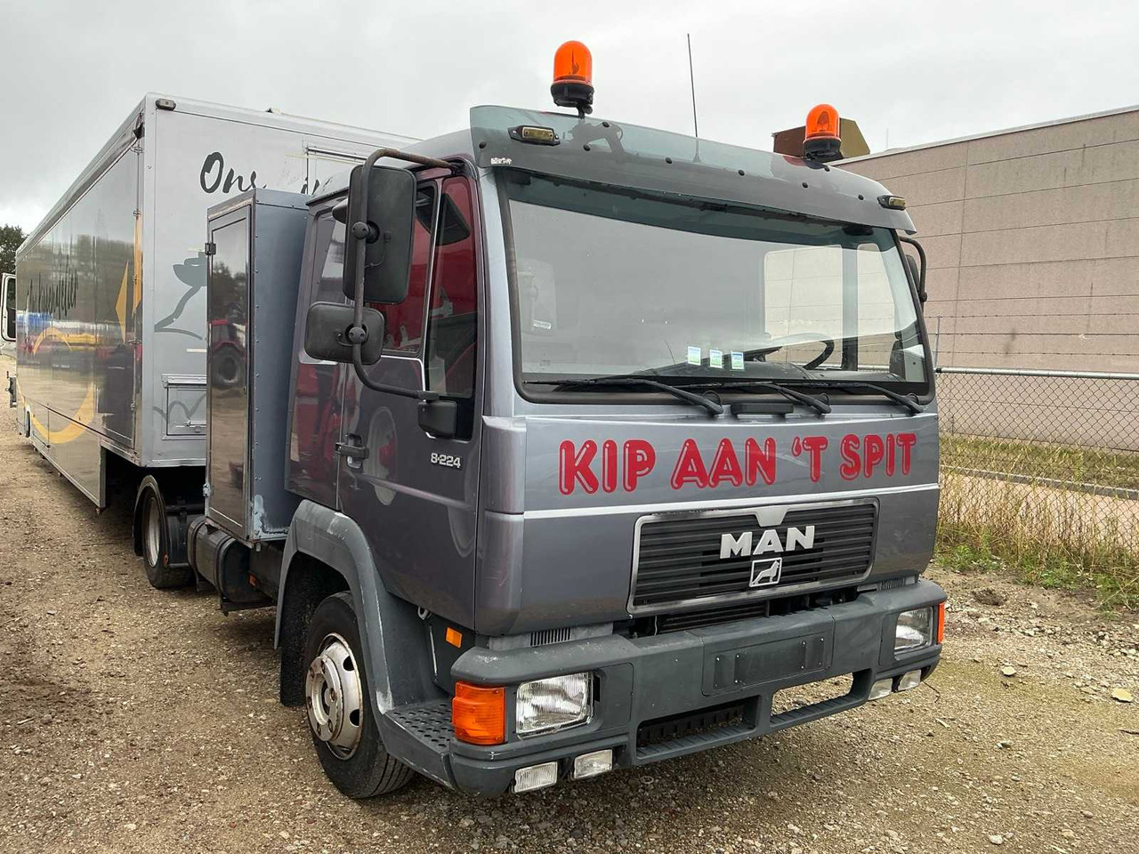 MAN 8-224 TRUCK WITH SEMI-TRAILER SALES - Φορτηγό: φωτογραφία 5 MAN 8-224 TRUCK WITH SEMI-TRAILER SALES - Φορτηγό: φωτογραφία 5