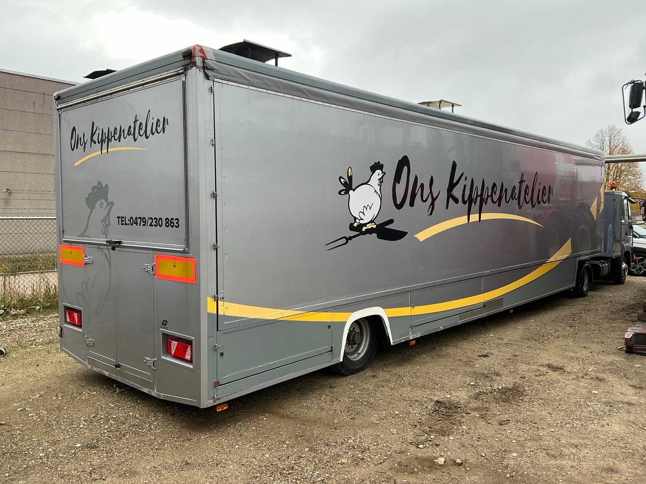 MAN 8-224 TRUCK WITH SEMI-TRAILER SALES - Φορτηγό: φωτογραφία 2 MAN 8-224 TRUCK WITH SEMI-TRAILER SALES - Φορτηγό: φωτογραφία 2