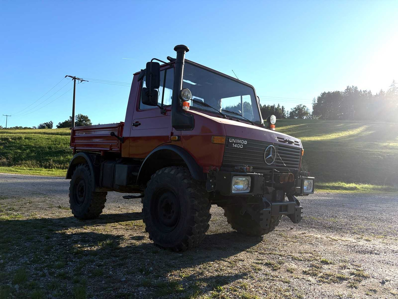 Mercedes-Benz Unimog 1400 (U 427/10) - Γεωργικά μηχανήματα: φωτογραφία 1 Mercedes-Benz Unimog 1400 (U 427/10) - Γεωργικά μηχανήματα: φωτογραφία 1