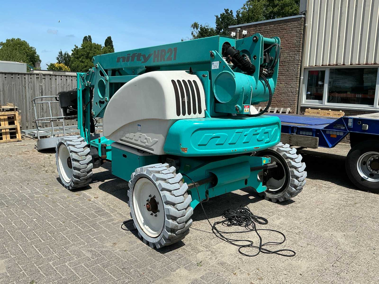 Nifty HR 21 DE 2WD - Πλατφόρμα εναέρια: φωτογραφία 3 Nifty HR 21 DE 2WD - Πλατφόρμα εναέρια: φωτογραφία 3