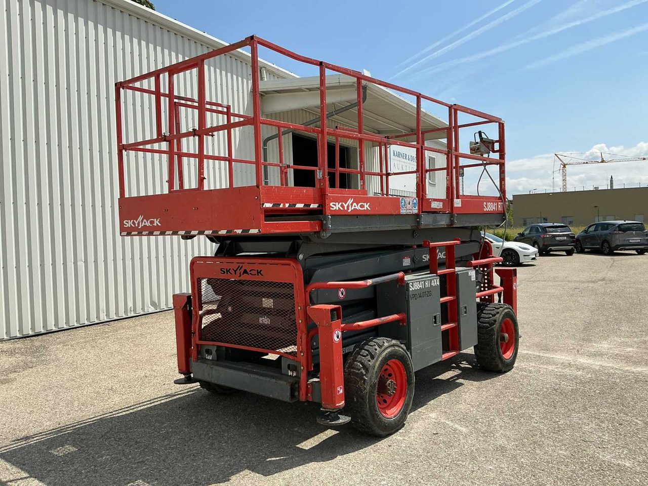 Skyjack SJ8841 RT 4x4 - Πλατφόρμα εναέρια: φωτογραφία 4 Skyjack SJ8841 RT 4x4 - Πλατφόρμα εναέρια: φωτογραφία 4
