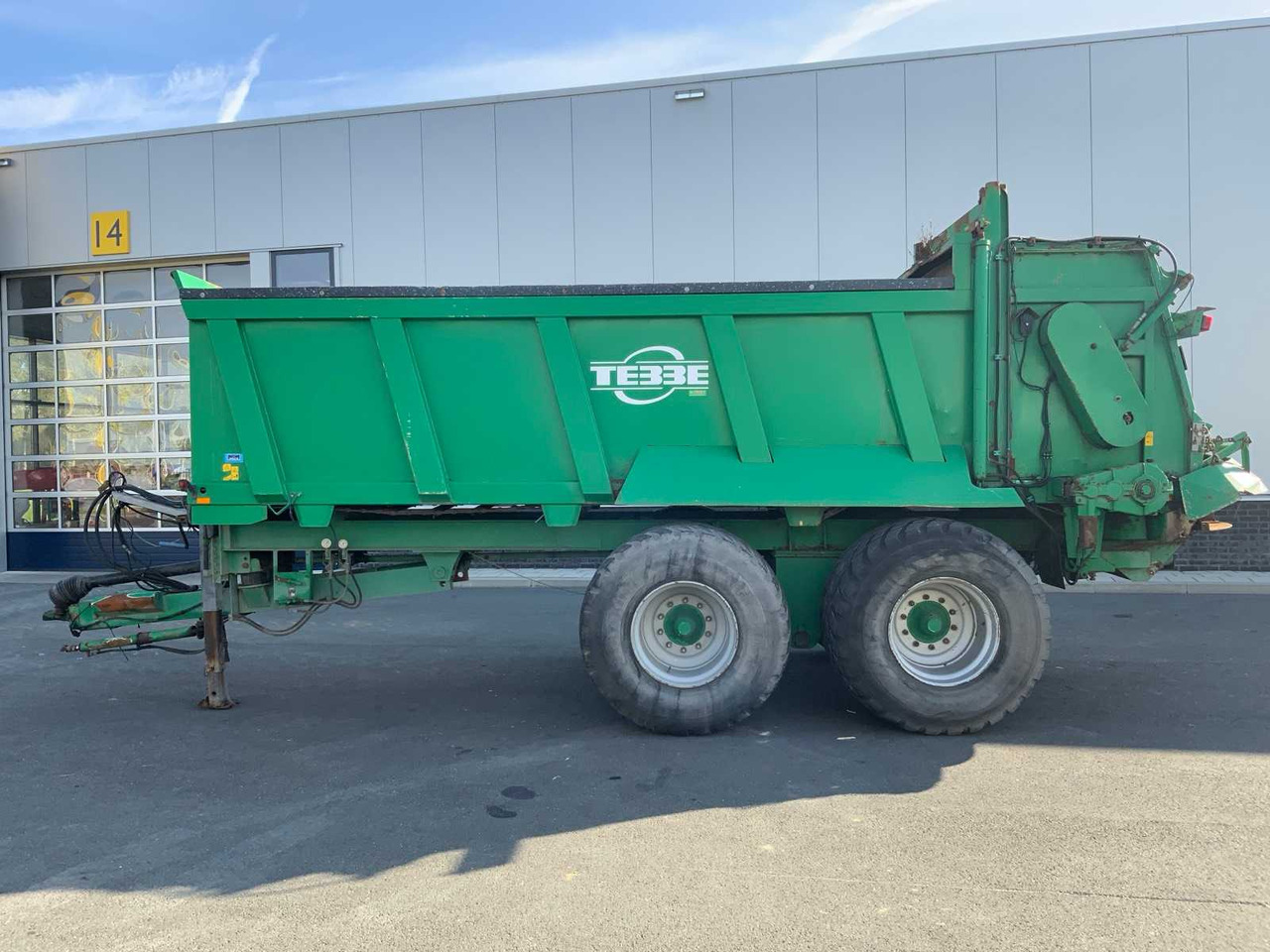 Tebbe HS180 - Κοπροδιανομέας: φωτογραφία 4 Tebbe HS180 - Κοπροδιανομέας: φωτογραφία 4