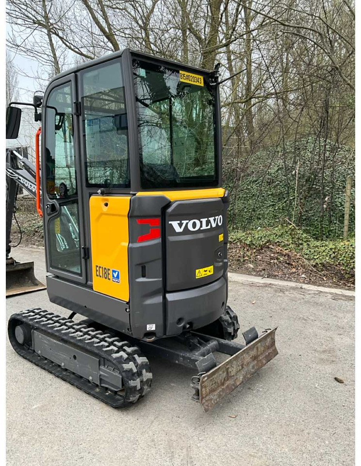 Μίνι εκσκαφέας Volvo EC18E: φωτογραφία 9