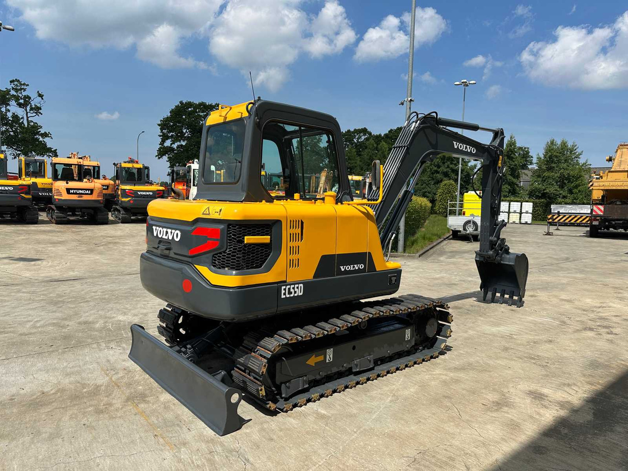 Volvo EC55D - Ερπυστριοφόρος εκσκαφέας: φωτογραφία 4 Volvo EC55D - Ερπυστριοφόρος εκσκαφέας: φωτογραφία 4