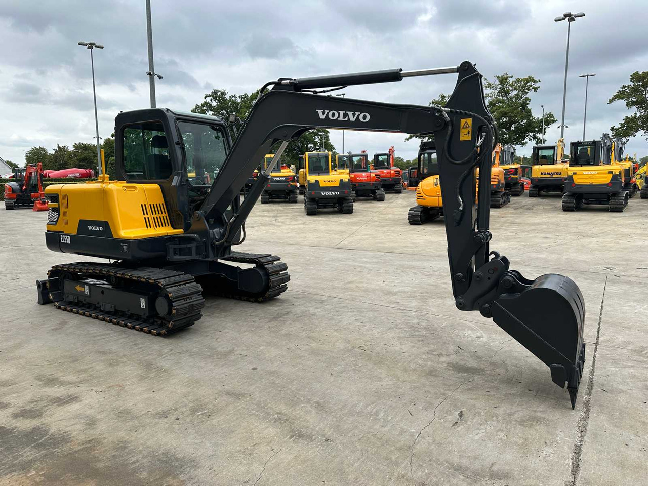 Volvo EC55D - Ερπυστριοφόρος εκσκαφέας: φωτογραφία 3 Volvo EC55D - Ερπυστριοφόρος εκσκαφέας: φωτογραφία 3