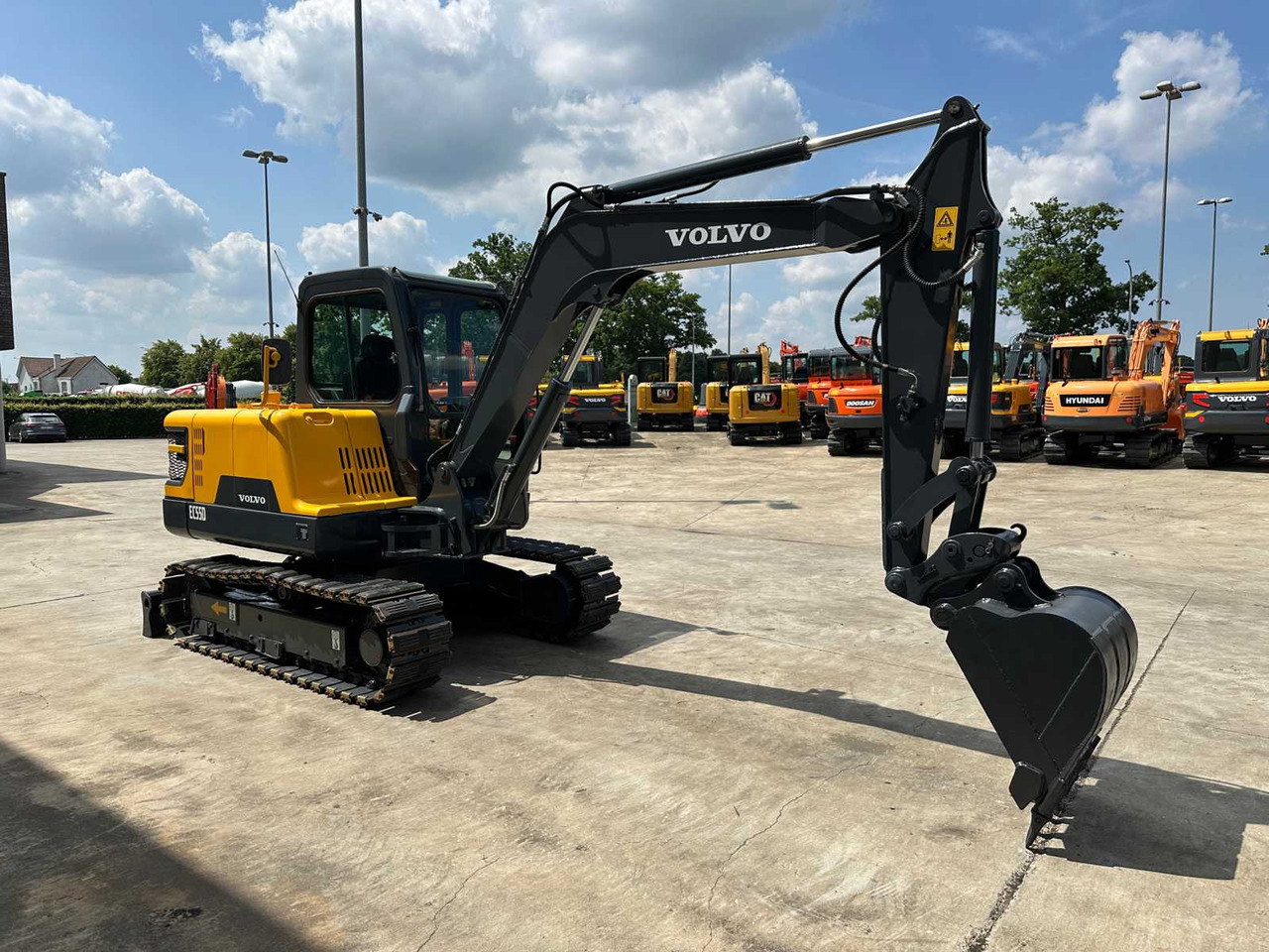 Volvo EC55D - Ερπυστριοφόρος εκσκαφέας: φωτογραφία 3 Volvo EC55D - Ερπυστριοφόρος εκσκαφέας: φωτογραφία 3
