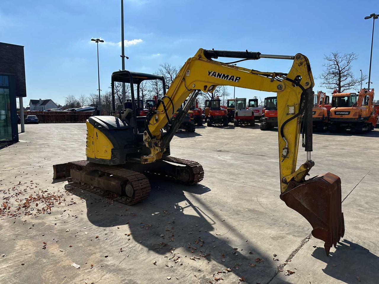 Yanmar Vio45 - Ερπυστριοφόρος εκσκαφέας: φωτογραφία 3 Yanmar Vio45 - Ερπυστριοφόρος εκσκαφέας: φωτογραφία 3