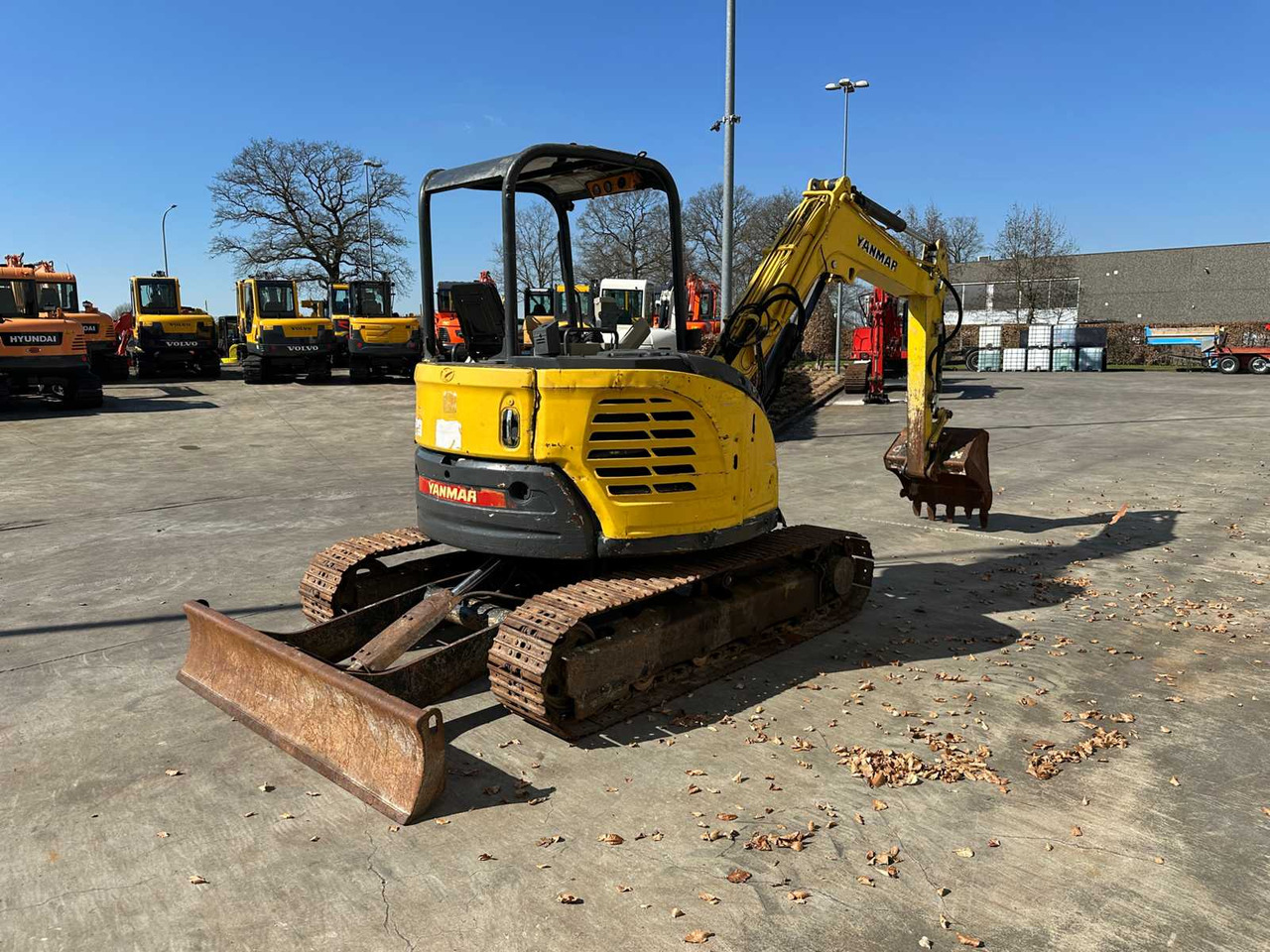 Yanmar Vio45 - Ερπυστριοφόρος εκσκαφέας: φωτογραφία 4 Yanmar Vio45 - Ερπυστριοφόρος εκσκαφέας: φωτογραφία 4