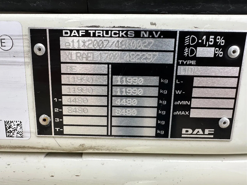 Φορτηγό κόφα DAF LF230.12 EURO6. 2019.: φωτογραφία 12
