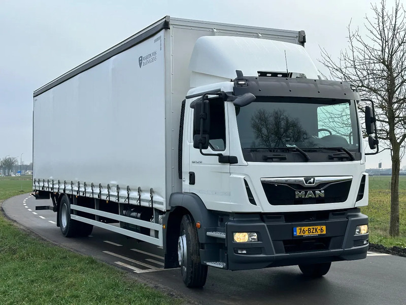 MAN TGM TGM. 15.250. EURO6. 2020. Schuifzeil Bakwagen met Laadklep 990x248x270 - Φορτηγό μουσαμάς: φωτογραφία 2 MAN TGM TGM. 15.250. EURO6. 2020. Schuifzeil Bakwagen met Laadklep 990x248x270 - Φορτηγό μουσαμάς: φωτογραφία 2