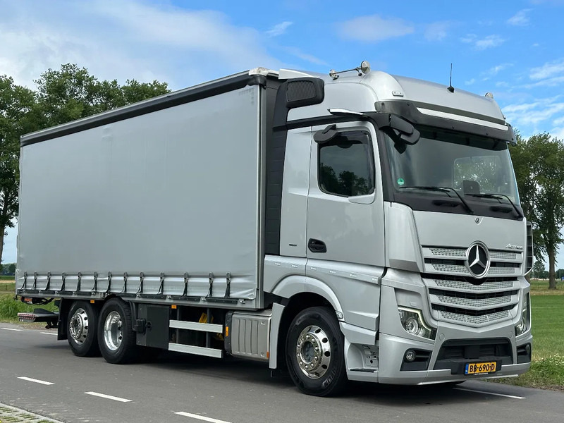 Mercedes-Benz Actros ACTROS 2545LL EURO6. 2021. Schuifzeil Bakwagen met Laadklep. - Φορτηγό μουσαμάς: φωτογραφία 5 Mercedes-Benz Actros ACTROS 2545LL EURO6. 2021. Schuifzeil Bakwagen met Laadklep. - Φορτηγό μουσαμάς: φωτογραφία 5