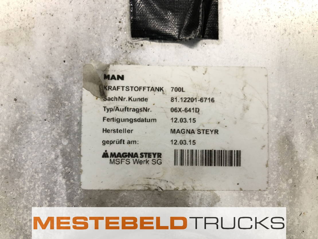 MAN Brandstoftank 700 liter - Ρεζερβουάρ καυσίμου για Φορτηγό: φωτογραφία 2 MAN Brandstoftank 700 liter - Ρεζερβουάρ καυσίμου για Φορτηγό: φωτογραφία 2